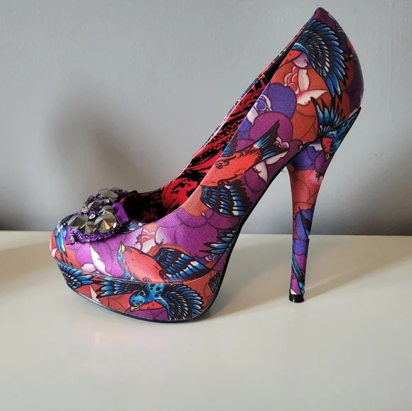 Iron Fist For Just Fabulous Havana Breeze Platforms, VGUC, Size 8 - Picture 5 of 13